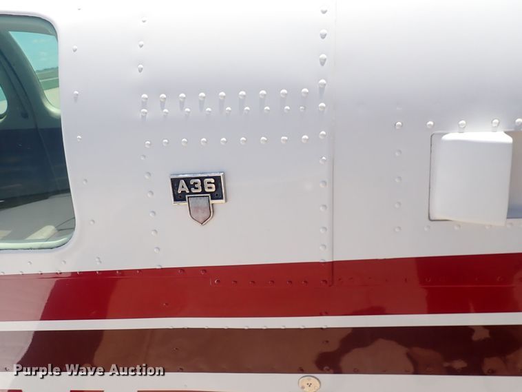 image for item DS7109 1976 Beechcraft Bonanza A-36  airplane