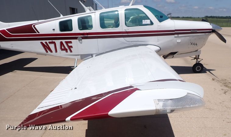 image for item DS7109 1976 Beechcraft Bonanza A-36  airplane