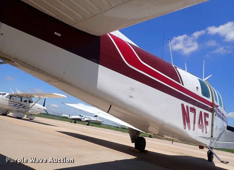 image for item DS7109 1976 Beechcraft Bonanza A-36  airplane