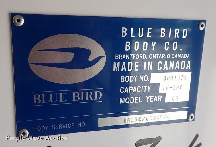 image for item DS7203 2000 Chevrolet Express  school bus