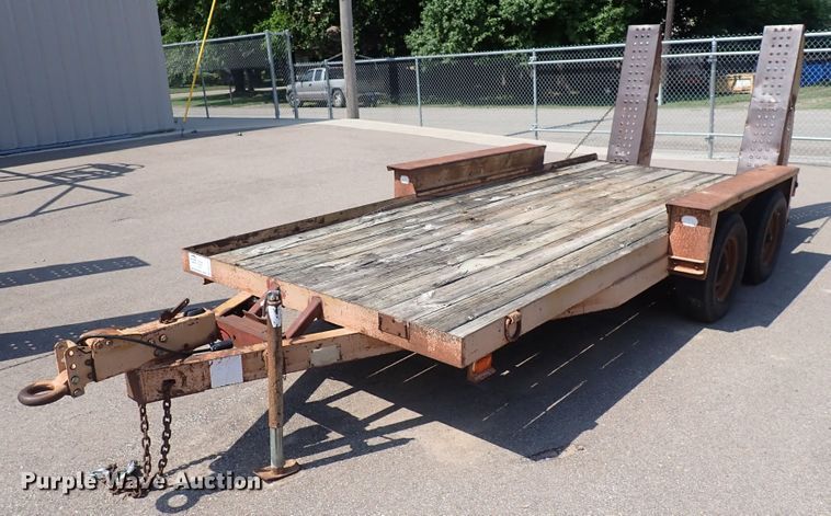 image for item DS7211 1992 Belshe GT-2  equipment trailer