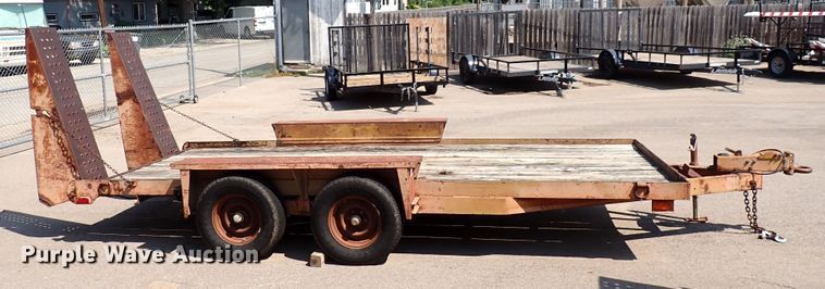 image for item DS7211 1992 Belshe GT-2  equipment trailer