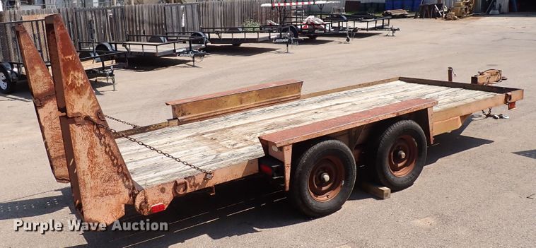 image for item DS7211 1992 Belshe GT-2  equipment trailer