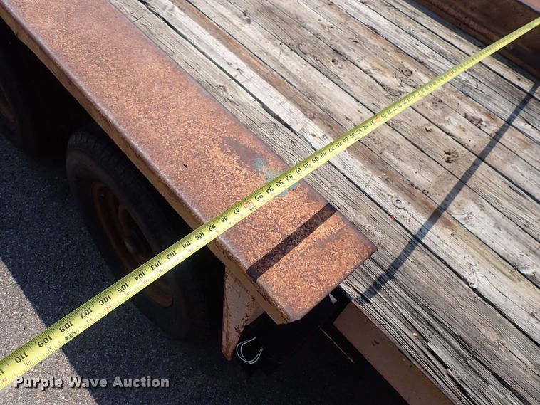 image for item DS7211 1992 Belshe GT-2  equipment trailer