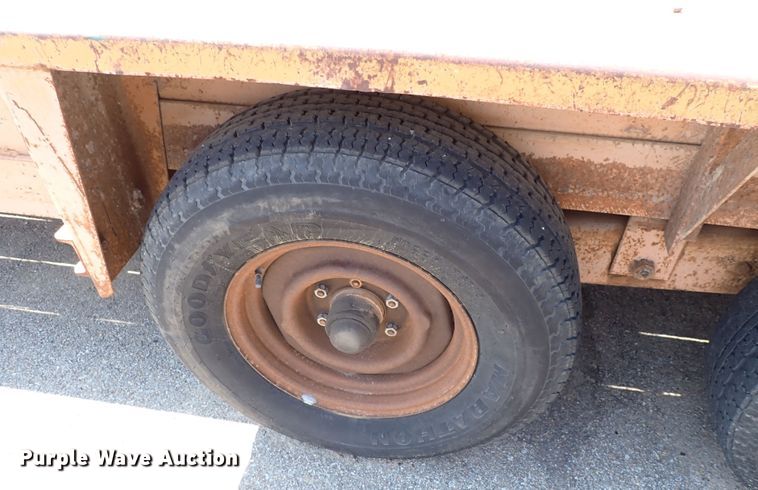 image for item DS7211 1992 Belshe GT-2  equipment trailer