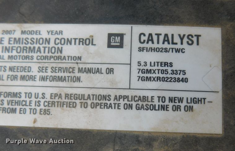 image for item GP9564 2007 Chevrolet Suburban LS  SUV