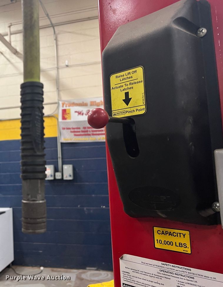 image for item HL9186 Rotary SP0A10NBN510  two post automotive lift