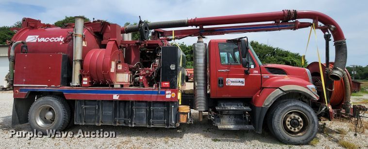 image for item JA9851 2008 International WorkStar 7400  sewer jetter truck