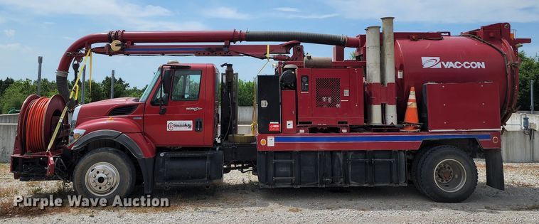 image for item JA9851 2008 International WorkStar 7400  sewer jetter truck