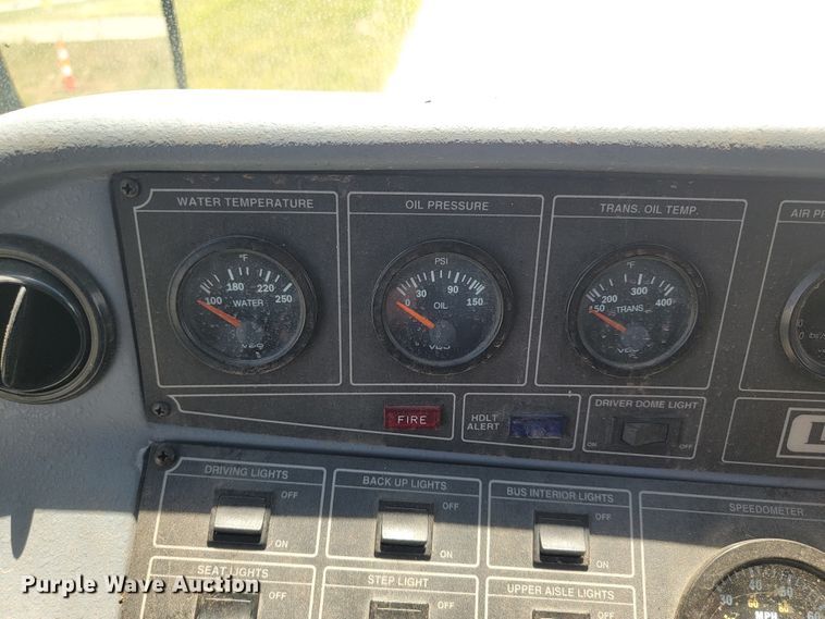 image for item JG9805 2001 Blue Bird  coach bus