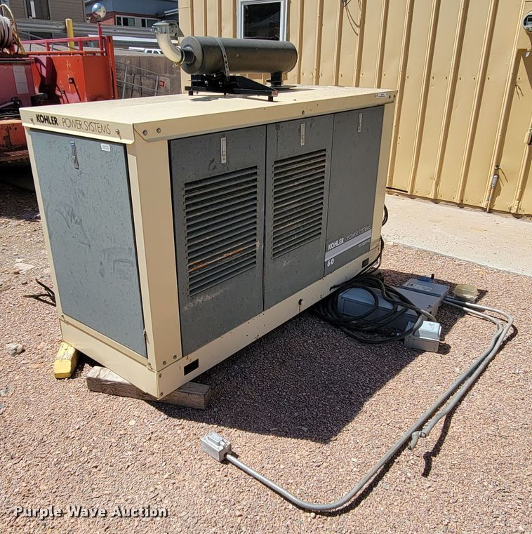 image for item JG9814 2002 Kohler 60  generator