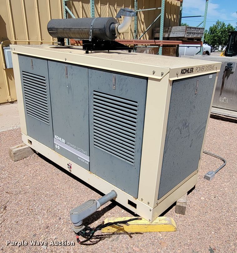 image for item JG9814 2002 Kohler 60  generator