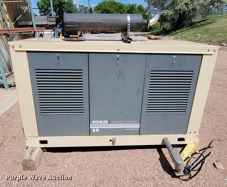 image for item JG9814 2002 Kohler 60  generator