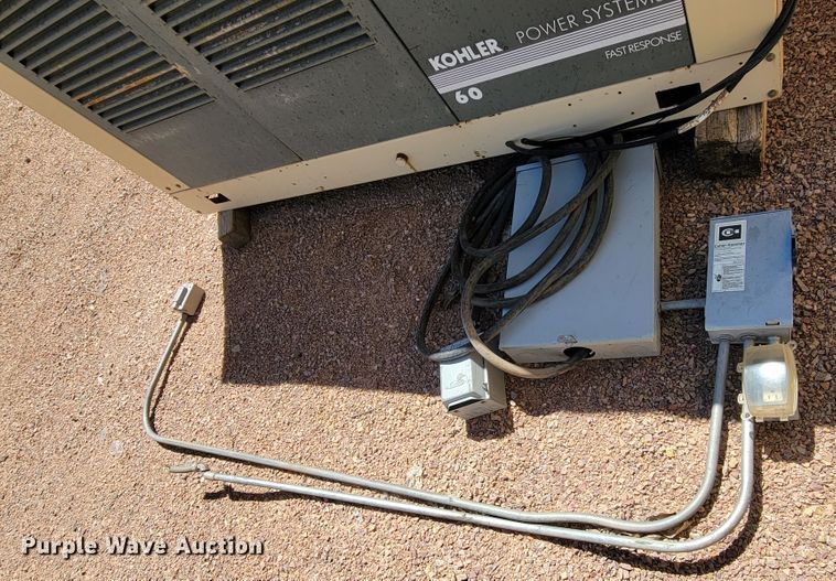 image for item JG9814 2002 Kohler 60  generator