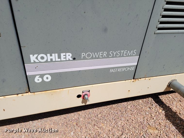 image for item JG9814 2002 Kohler 60  generator