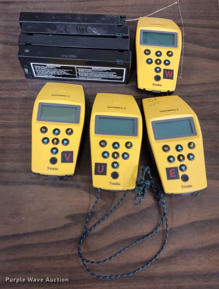 image for item JG9836 (5) Trimble GPS units