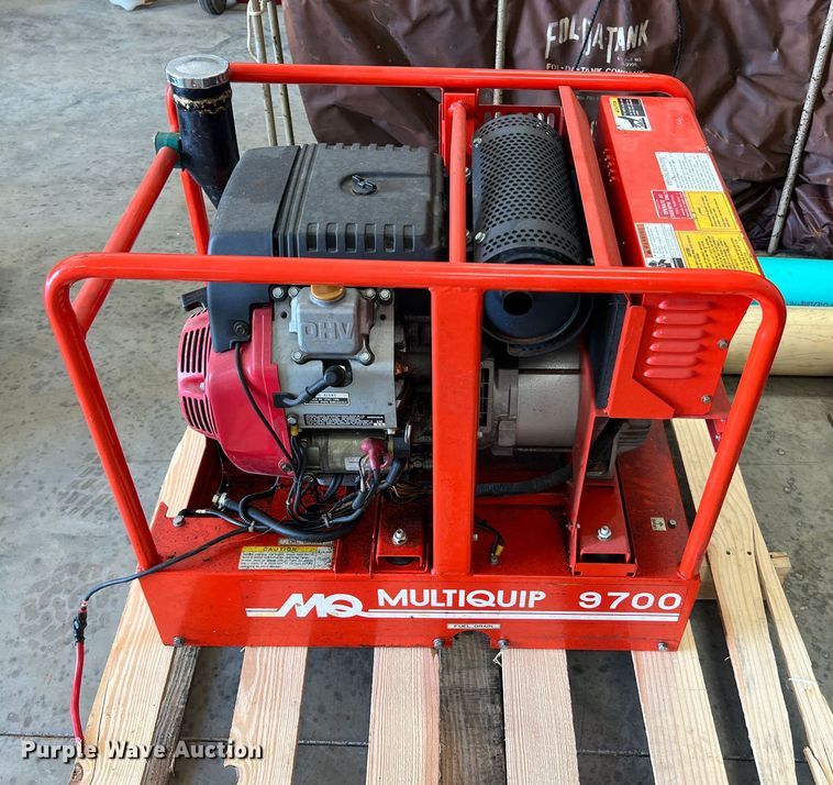 image for item KC9817 Multiquip 9700  generator