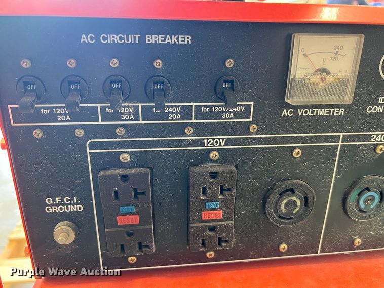 image for item KC9817 Multiquip 9700  generator