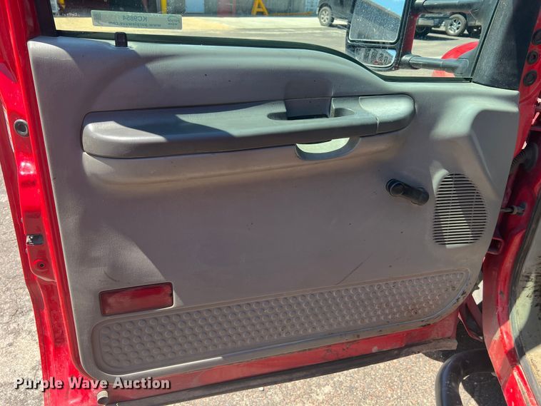 image for item KC9854 2003 Ford F550 XL  dump flatbed pickup truck