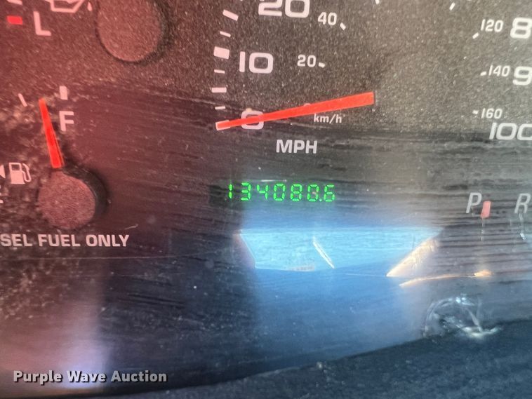 image for item KC9854 2003 Ford F550 XL  dump flatbed pickup truck