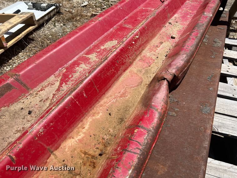 image for item KC9857 1999 Ford F550 XL  dump flatbed truck with paint striper