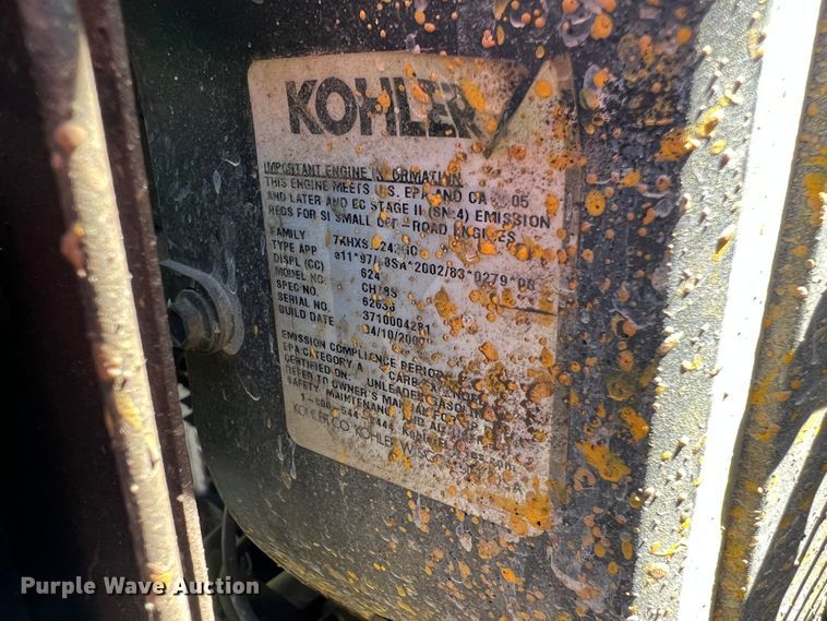 image for item KC9857 1999 Ford F550 XL  dump flatbed truck with paint striper