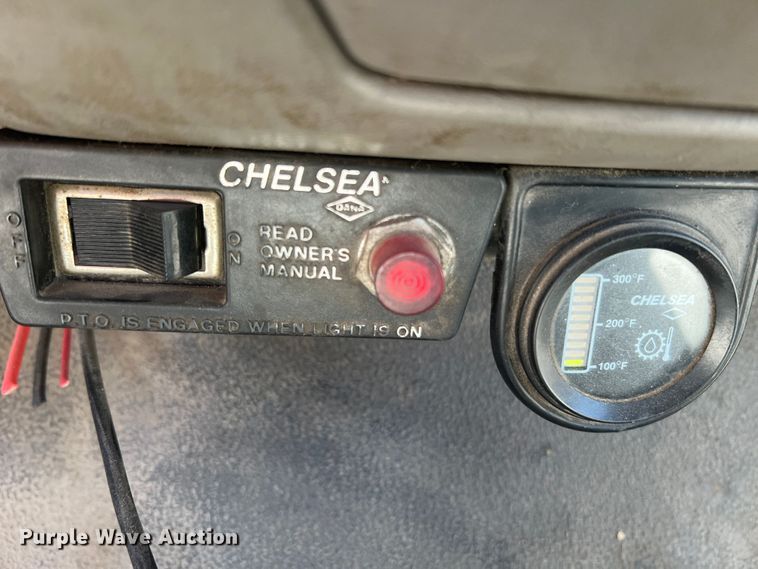 image for item KC9857 1999 Ford F550 XL  dump flatbed truck with paint striper