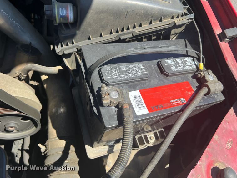 image for item KC9857 1999 Ford F550 XL  dump flatbed truck with paint striper