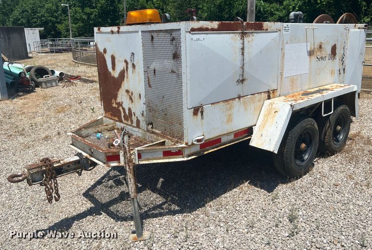 image for item KC9883 Sewer jetter trailer