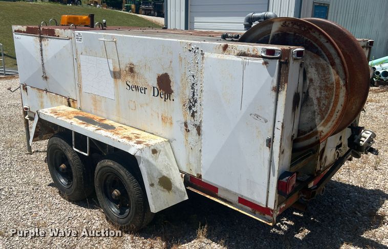 image for item KC9883 Sewer jetter trailer