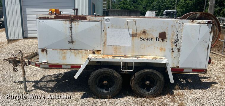 image for item KC9883 Sewer jetter trailer