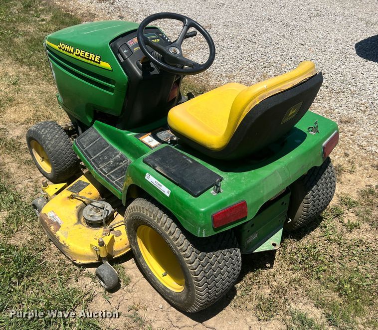image for item KC9885 John Deere 345  lawn mower