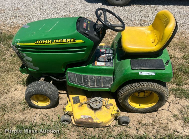 image for item KC9885 John Deere 345  lawn mower