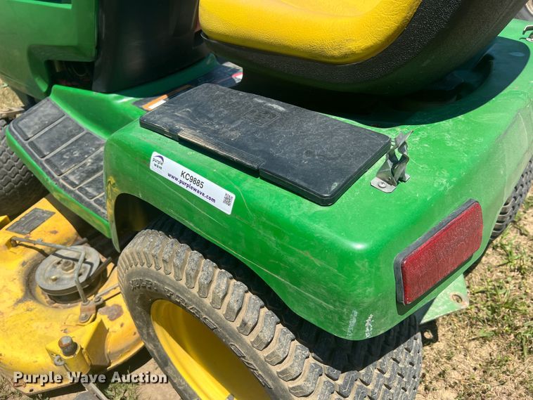 image for item KC9885 John Deere 345  lawn mower