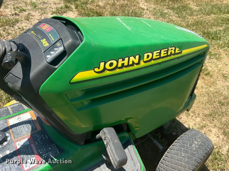 image for item KC9885 John Deere 345  lawn mower