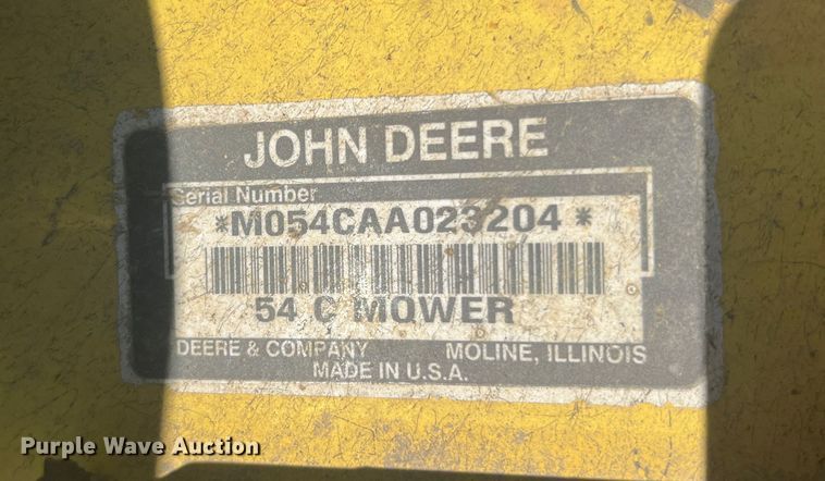 image for item KC9885 John Deere 345  lawn mower