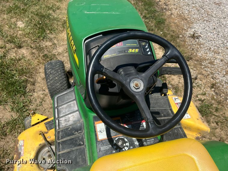 image for item KC9885 John Deere 345  lawn mower