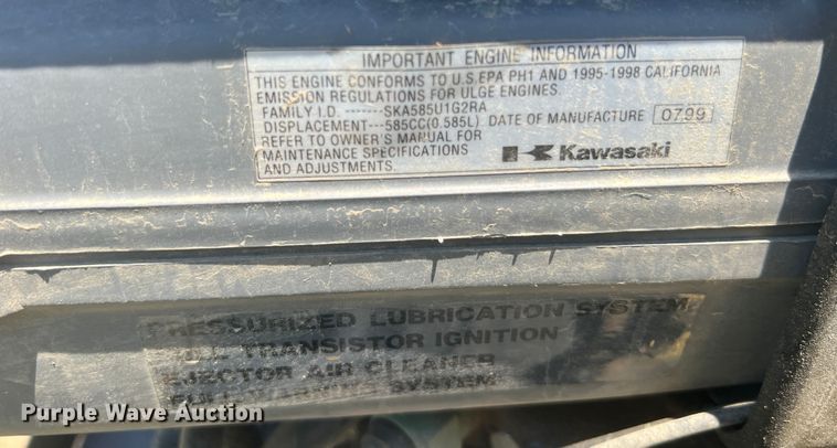 image for item KC9885 John Deere 345  lawn mower