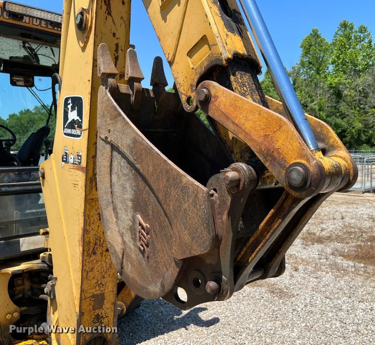 image for item KC9887 1996 John Deere 310D  backhoe