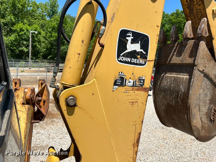 image for item KC9887 1996 John Deere 310D  backhoe