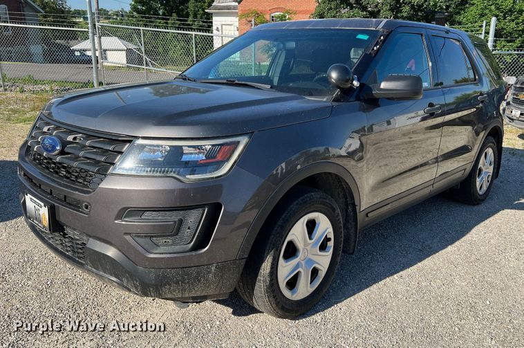 image for item KC9901 2017 Ford Explorer Police Interceptor  SUV