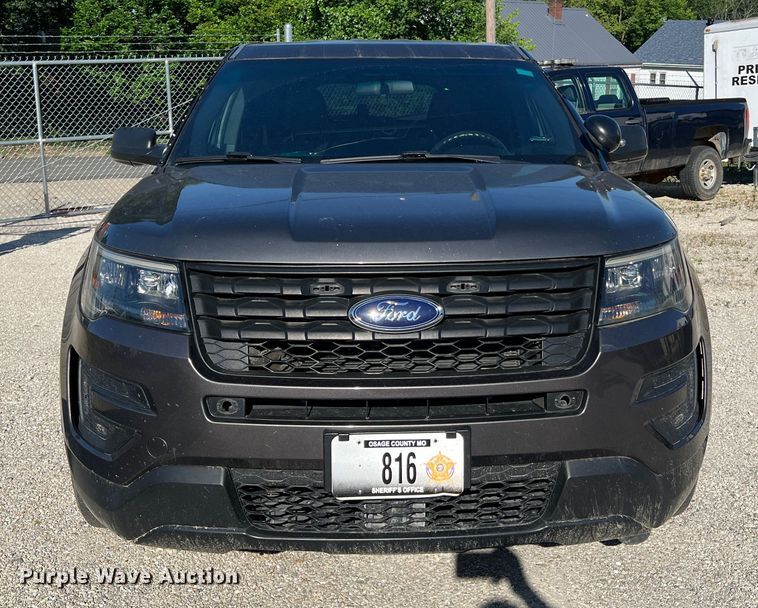 image for item KC9901 2017 Ford Explorer Police Interceptor  SUV