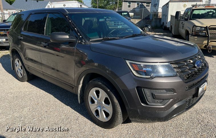image for item KC9901 2017 Ford Explorer Police Interceptor  SUV