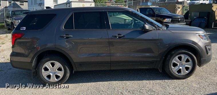 image for item KC9901 2017 Ford Explorer Police Interceptor  SUV