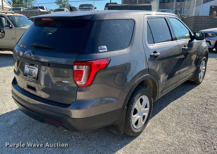 image for item KC9901 2017 Ford Explorer Police Interceptor  SUV