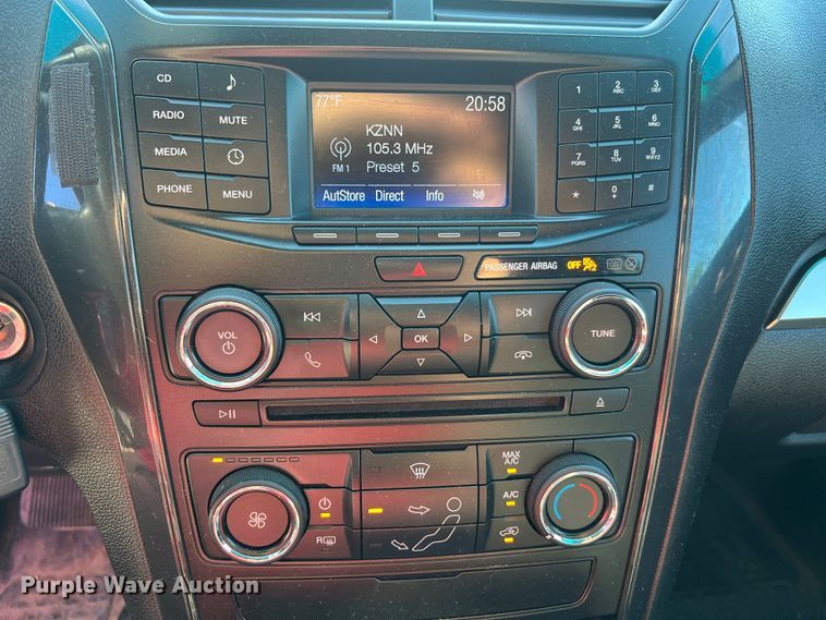 image for item KC9901 2017 Ford Explorer Police Interceptor  SUV