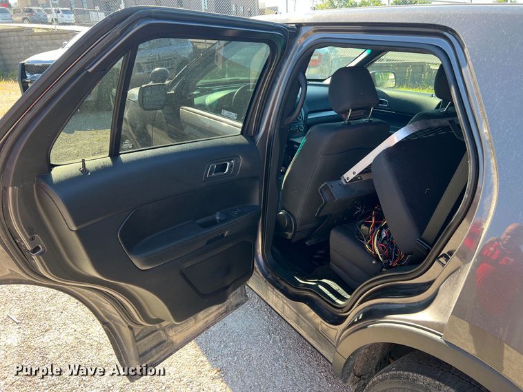 image for item KC9901 2017 Ford Explorer Police Interceptor  SUV