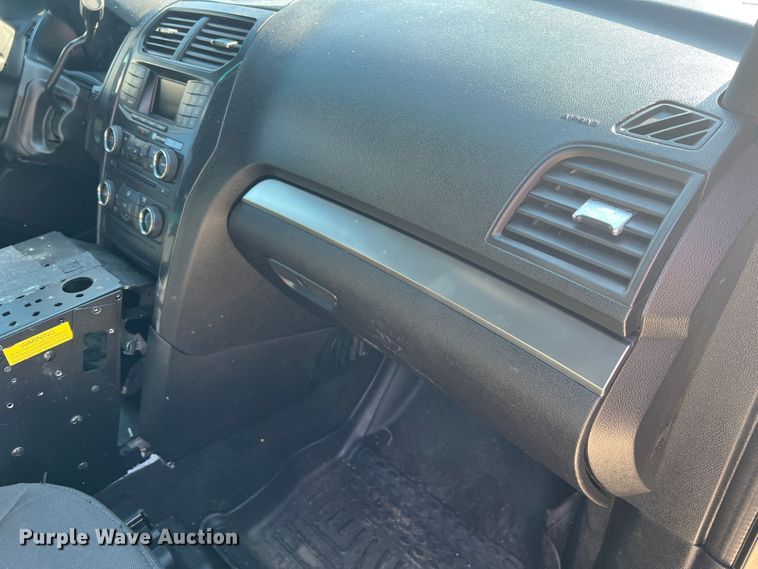 image for item KC9901 2017 Ford Explorer Police Interceptor  SUV