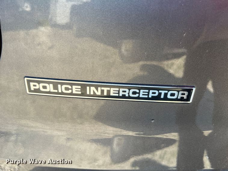 image for item KC9901 2017 Ford Explorer Police Interceptor  SUV