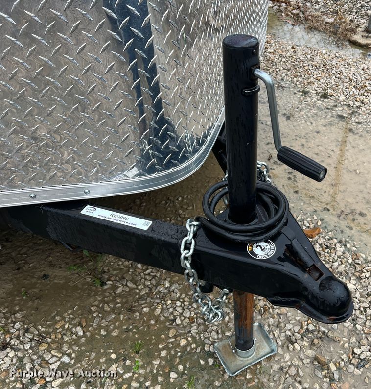 image for item KC9990 2017 Doolittle  enclosed cargo trailer